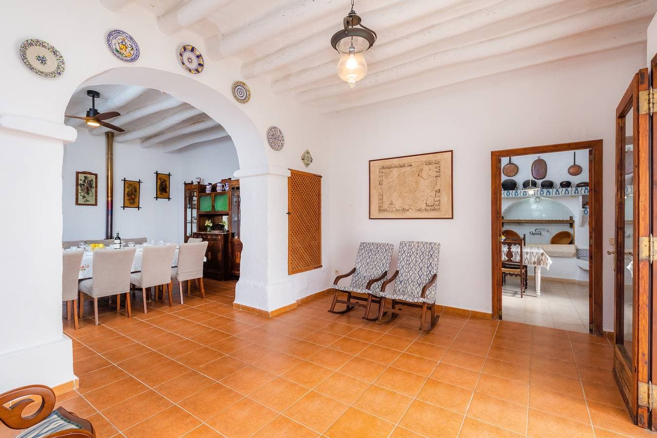 Foto 12 von 35: Ferienhaus 'Finca Ses Coves' mit Bergblick, privater Terrasse und WLAN