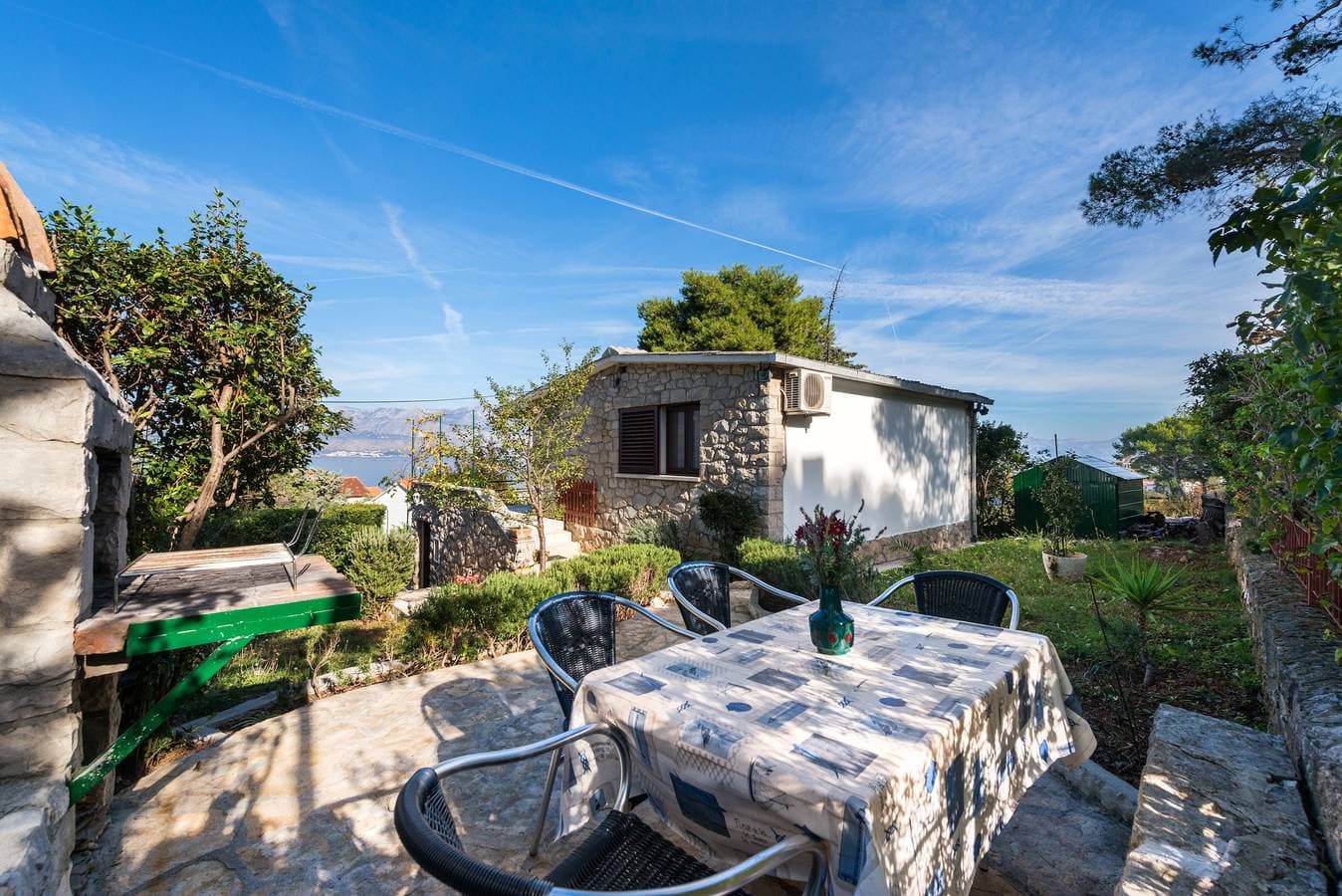 Foto 6 von 34: 2-Zimmer-Haus mit Terrasse und Meerblick Postira, Brac K-6052