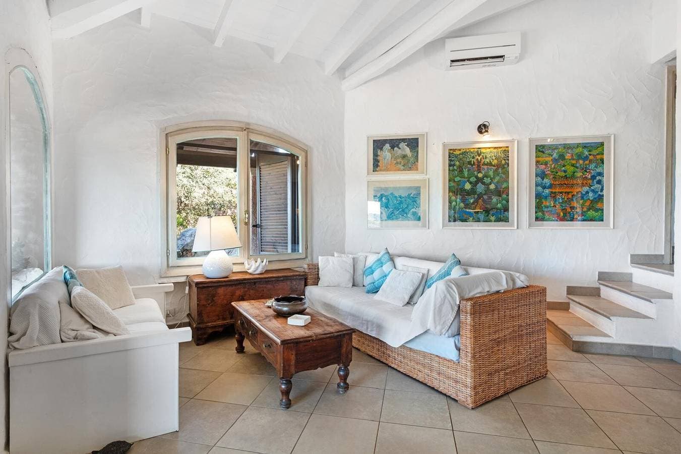 Foto 6 von 24: Villa 'Lo Scoglietto, Costa Corallina' mit Meerblick, privater Terrasse und Klimaanlage