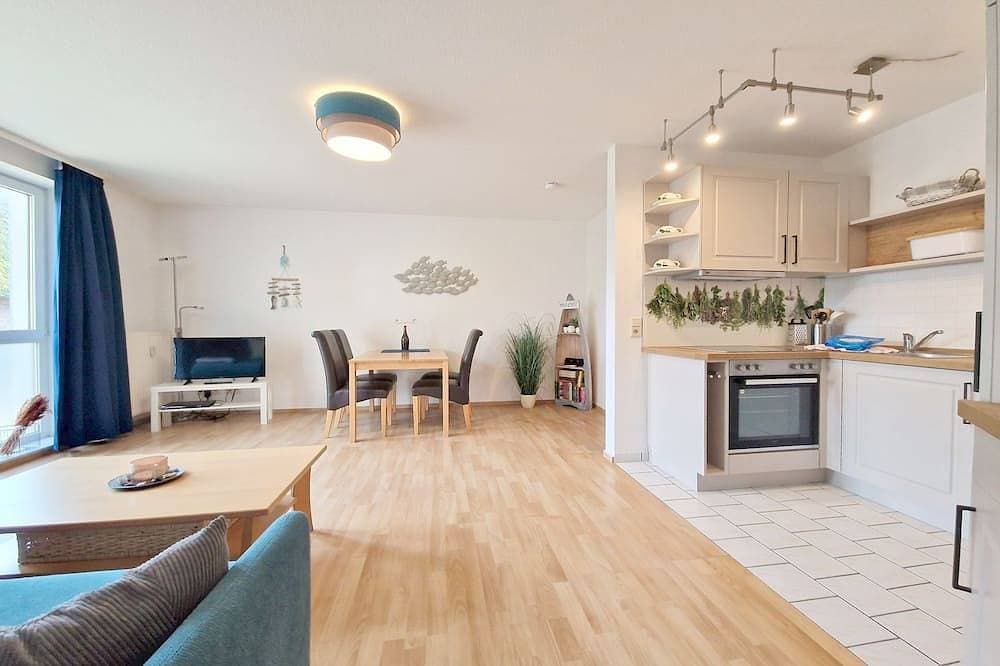 Foto 9 von 15: Höftresidenz - Kajüte 11: 59m², 2-Raum, 4 Pers., Terrasse, WLAN, Hund