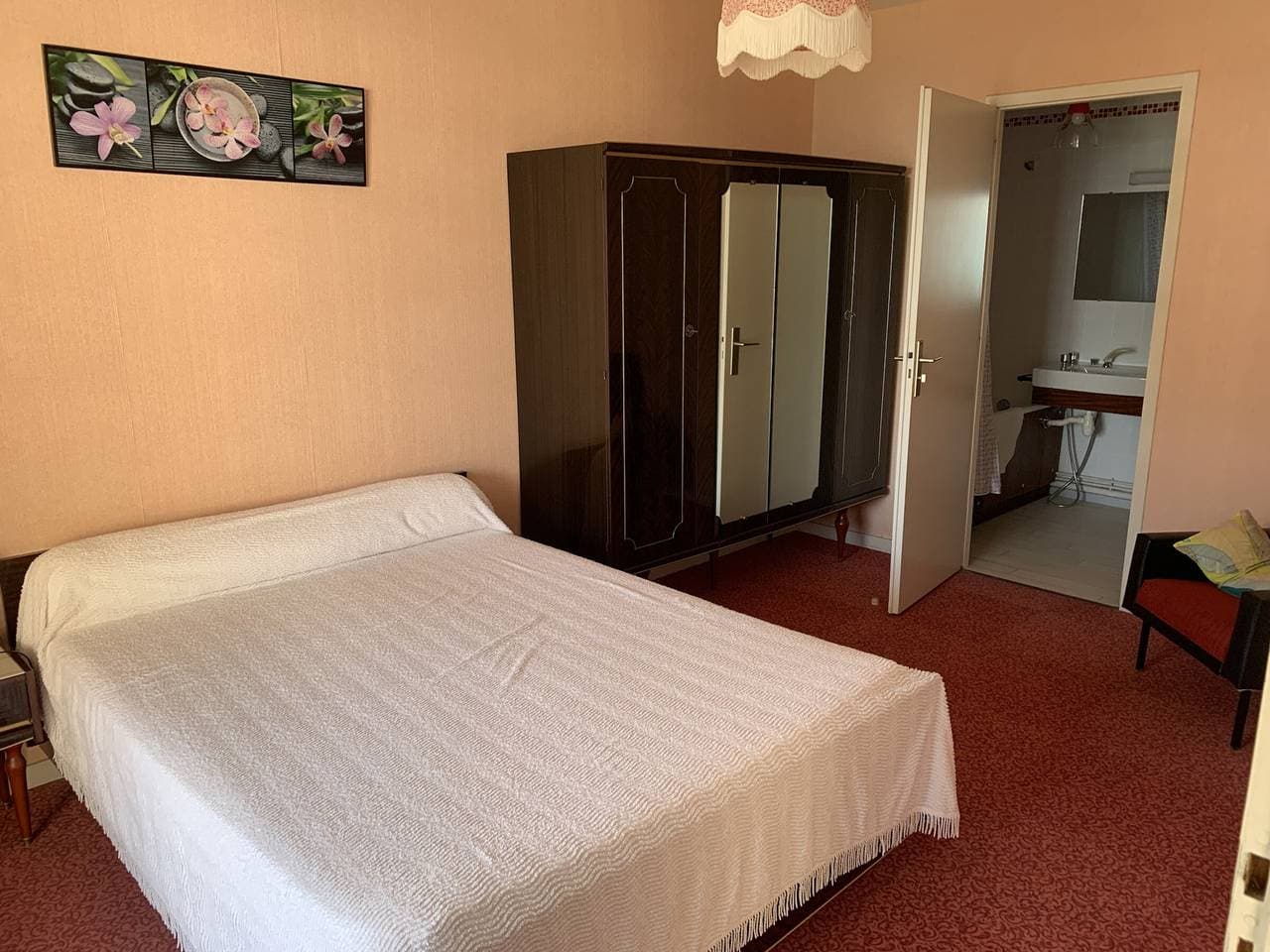 Foto 5 von 7: Wohnung für 4 in der Nähe von Strand St. Goustan, Hafenblick, Haustiere erlaubt