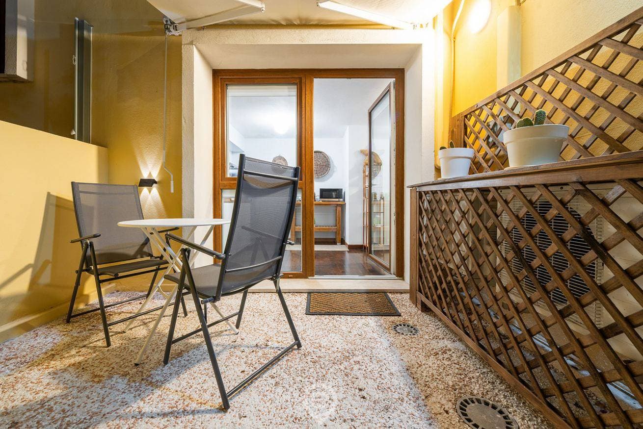 Foto 8 von 41: Ferienwohnung für 3 Personen mit Garten