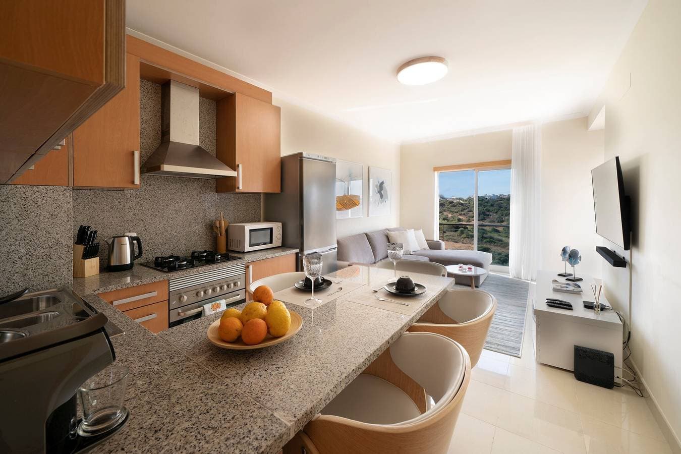 Foto 12 von 23: Ferienwohnung 'Monte Da Eira - Sunset' mit Gemeinschaftspool, Wi-Fi und Klimaanlage