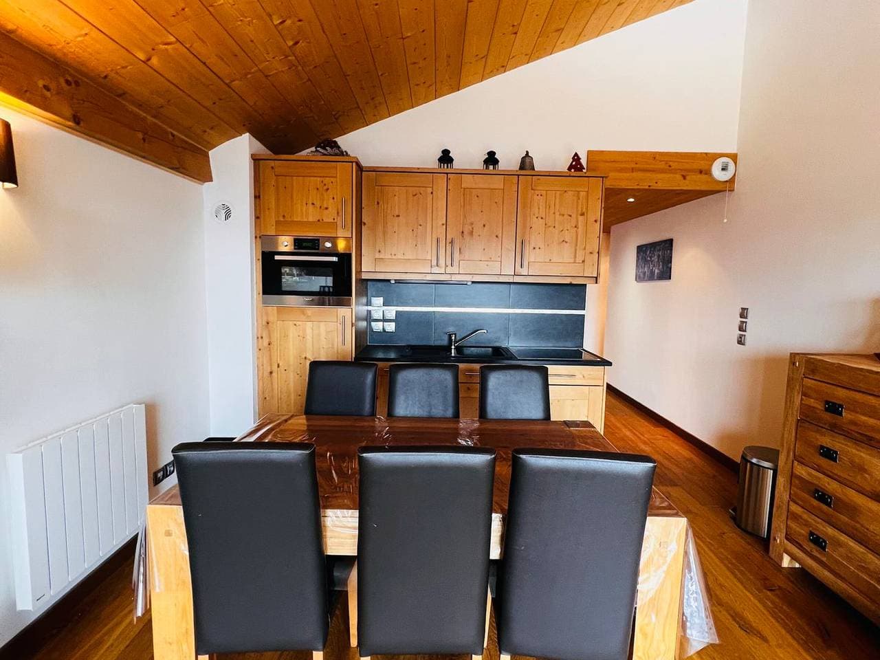 Foto 5 von 19: Wunderschöne Wohnung 57m², 4 Pers, Parkplatz, Pool - Les Saisies
