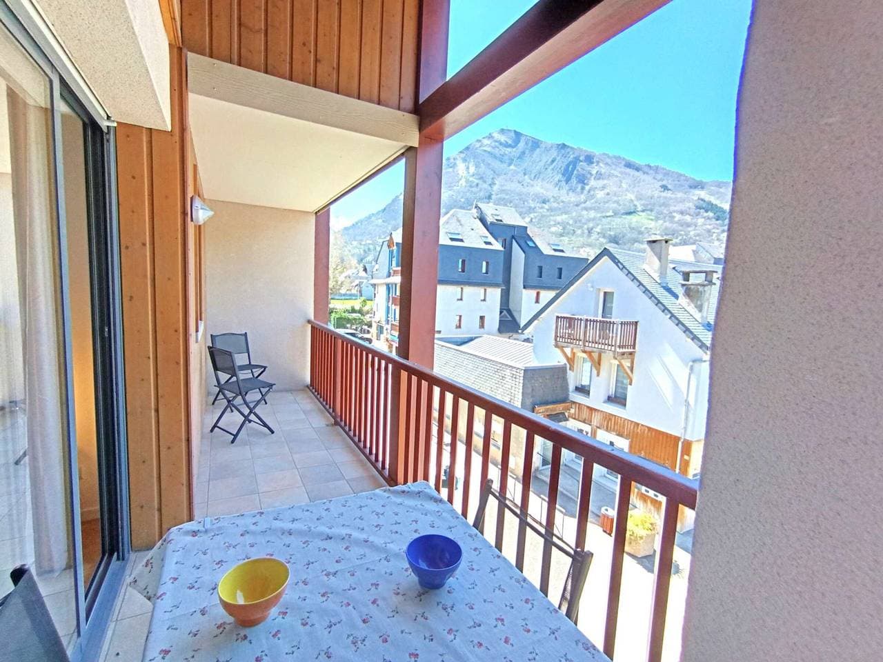 Foto 13 von 16: T2 Kabine für 4 Pers, Balkon, Parkplatz – Saint-Lary-Soulan