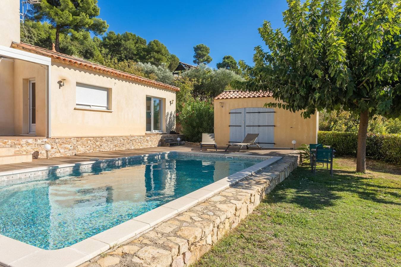 Foto 5 von 22: Bed and Breakfast 'La Vue Des Anges - La Vue Des Anges' mit Bergblick, WLAN und Klimaanlage