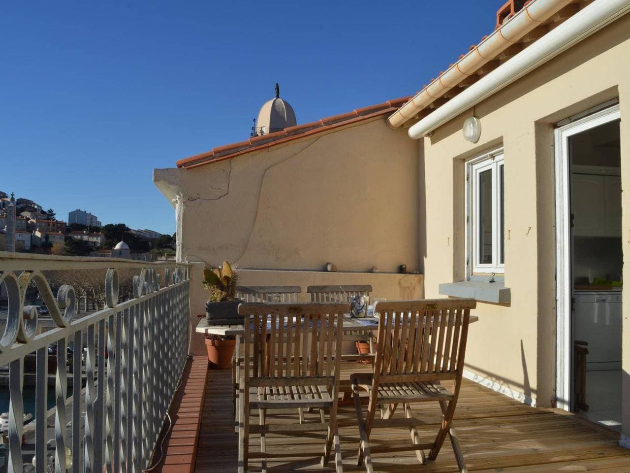 Foto 4 von 16: Studio für 2 mit Terrasse und Meerblick, Port-Vendres