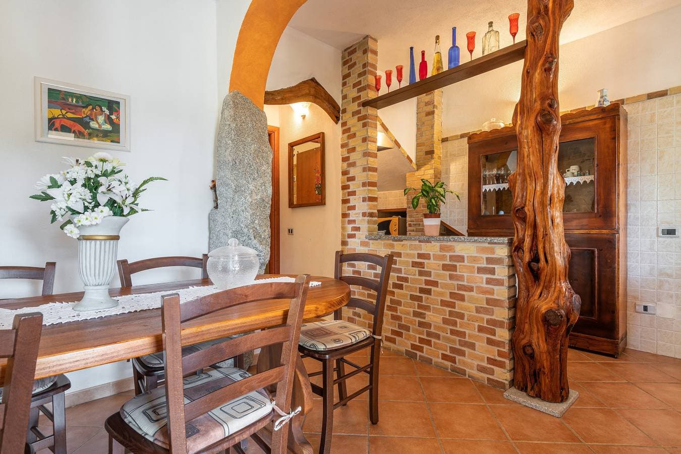 Foto 9 von 26: Ferienwohnung "Villa Mallus" mit Blick auf die Berge