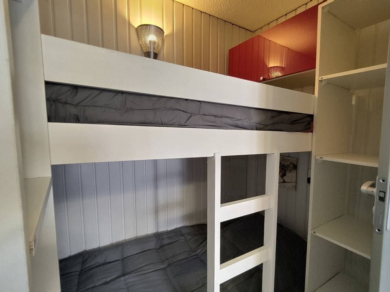 Foto 7 von 12: Studio Kabine 2/3 Pers mit großer Terrasse und Bergblick in Aussois