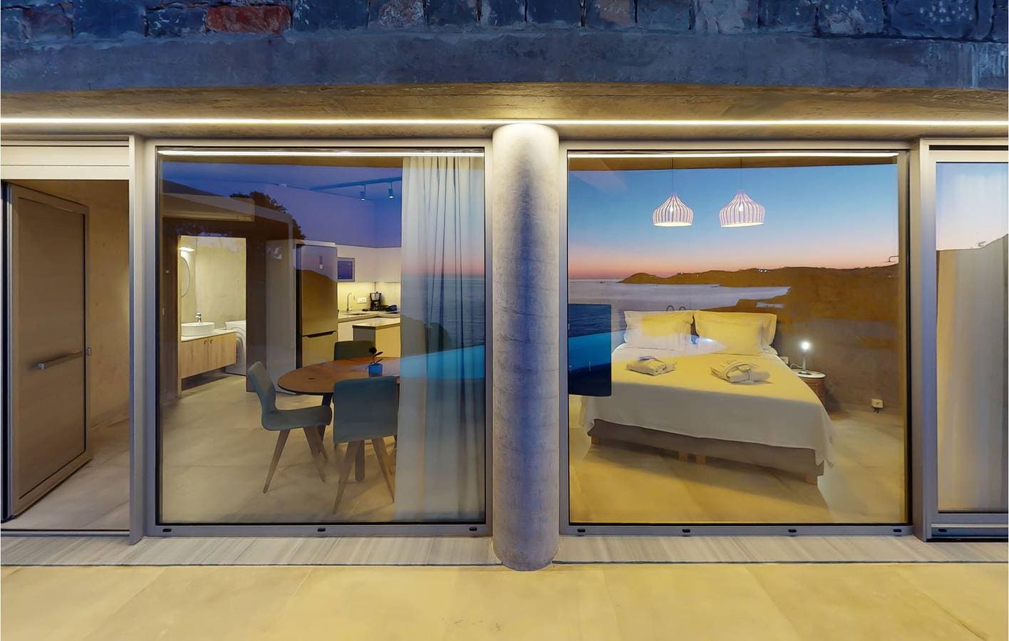 Foto 7 von 19: Luxuswohnung mit Pool und Terrasse, 300 m vom Strand Lygaria entfernt