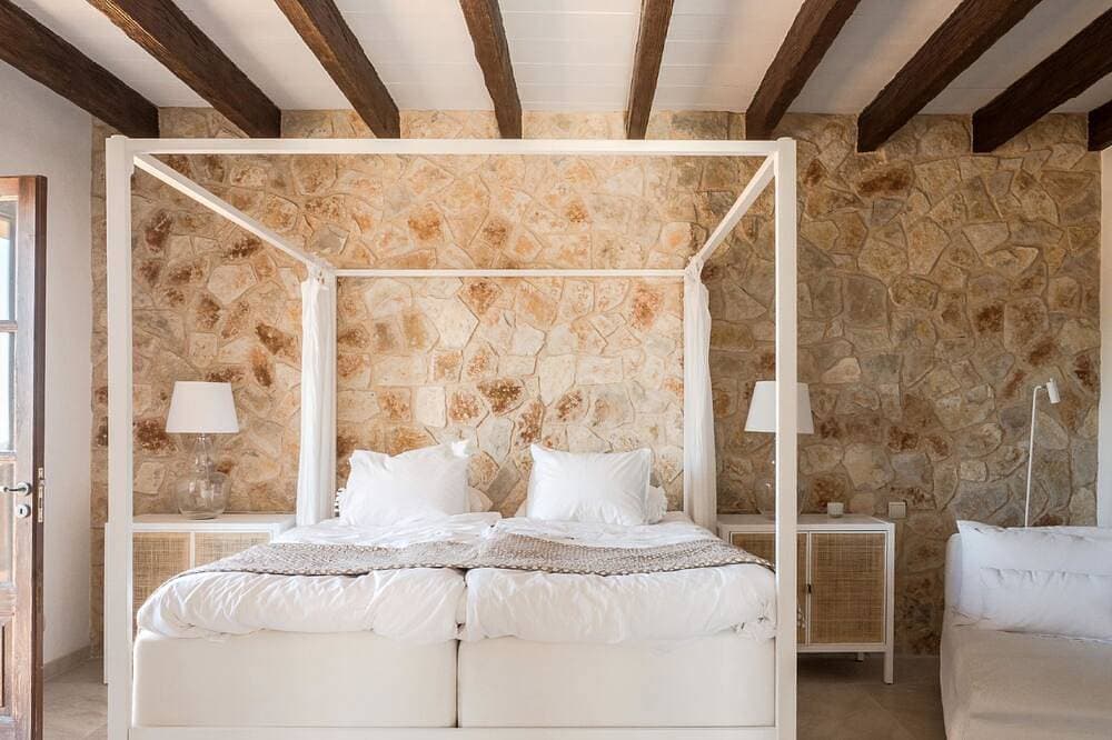 Foto 7 von 30: Villa Alenar. Espectacular villa rústica en San Marçal, Piscina Privada - WiFi