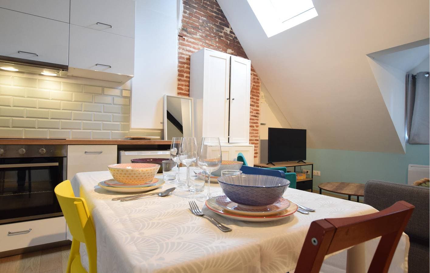 Foto 6 von 33: Gemütliche Wohnung in Honfleur: TV, WiFi, Parkplatz