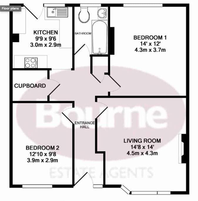 Foto 8 von 42: Two-Bedroom Apartment