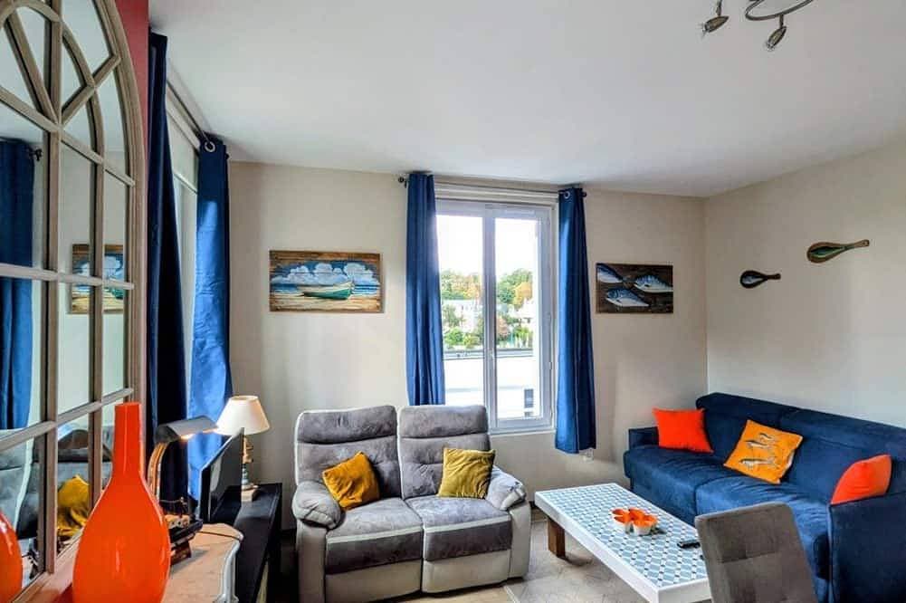 Foto 10 von 23: La Mouette | Harbour View • Maritime Vibe • Saint-Valéry-en-Caux