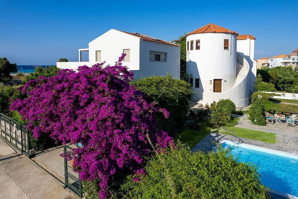 Foto 12 von 25: Villa Mylos Studios, Armonia - mit herrlichem Meerblick in Ialysos