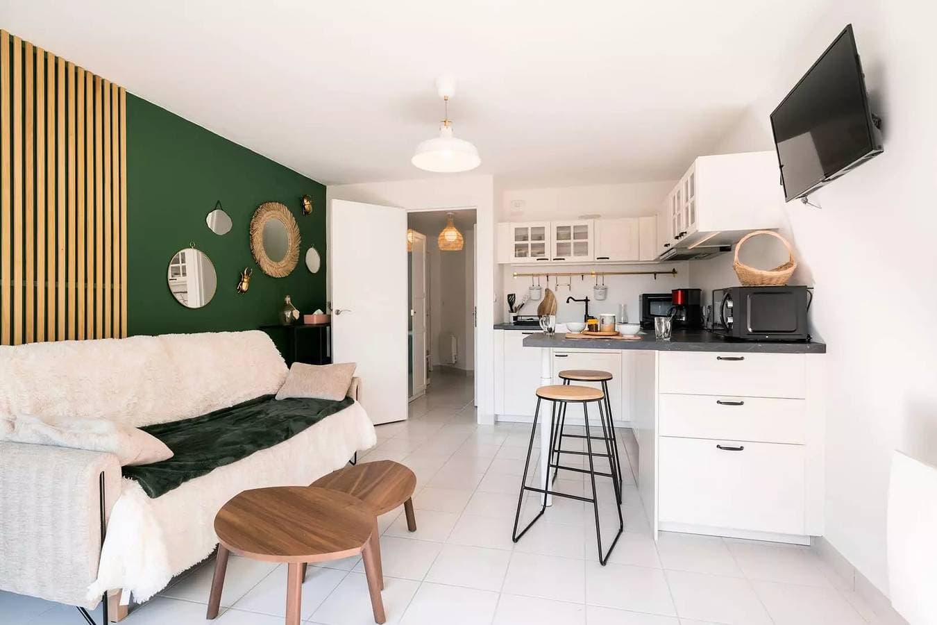 Foto 5 von 15: Carnac - Ferienwohnung 2 Zimmer - 30m2 - Meerblick
