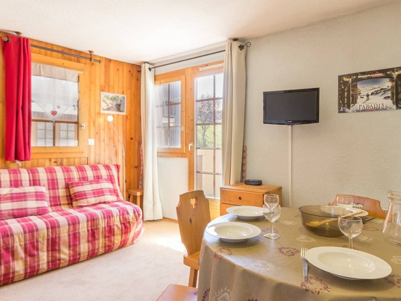 Gemütliches zentrales Studio, Balkon, nahe Pisten 1