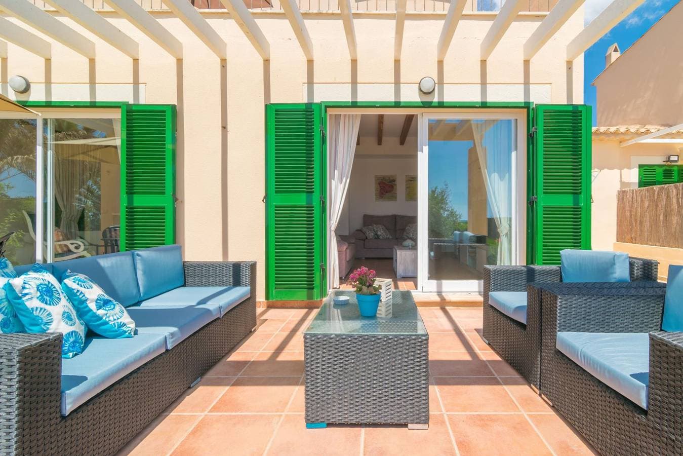 Foto 8 von 53: Sa Copinya  - Ferienhaus mit Meerblick in Son Servera. WiFi gratis