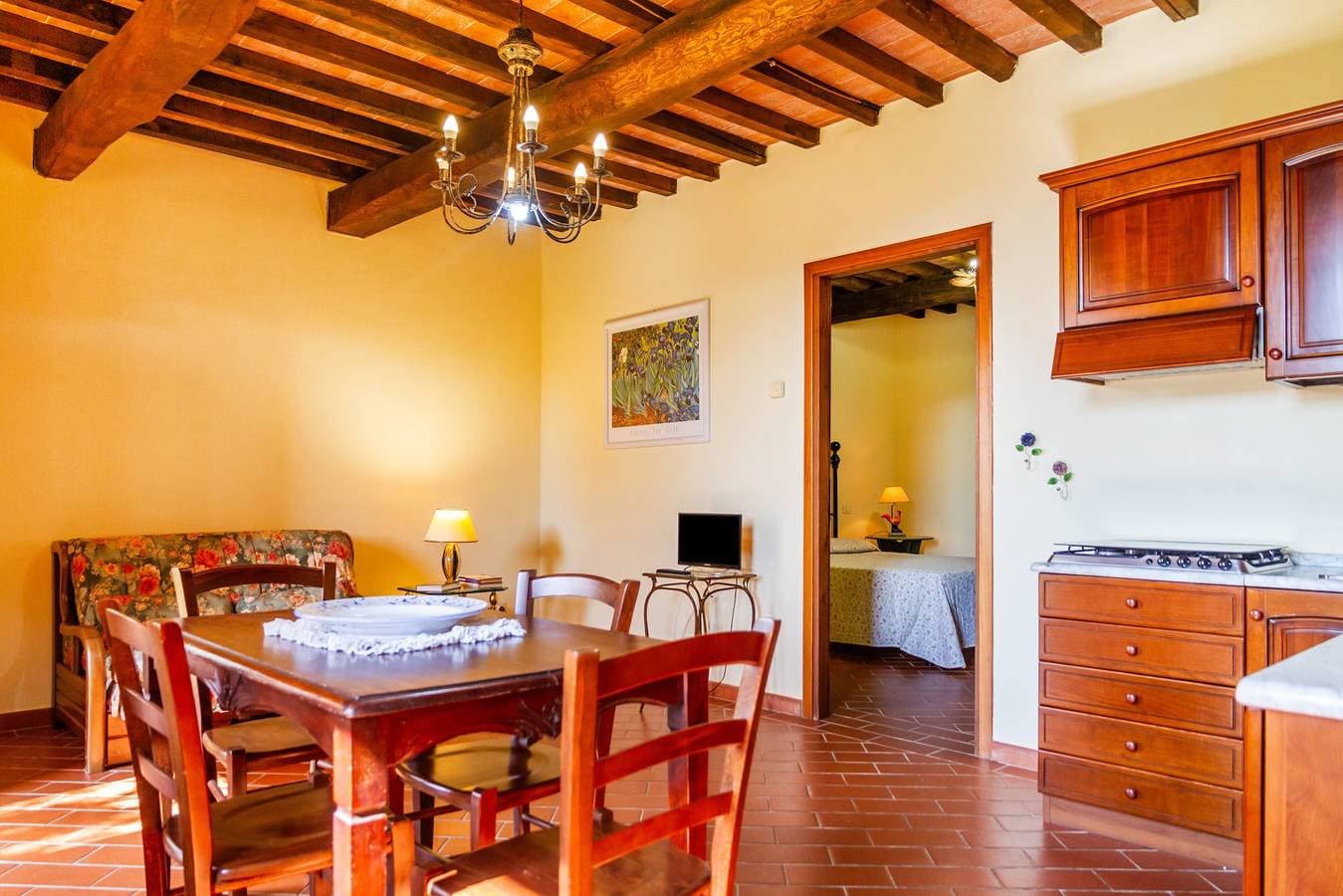 Foto 7 von 22: Ferienwohnung 'Coccinella' mit Gemeinschaftspool, WLAN und Klimaanlage