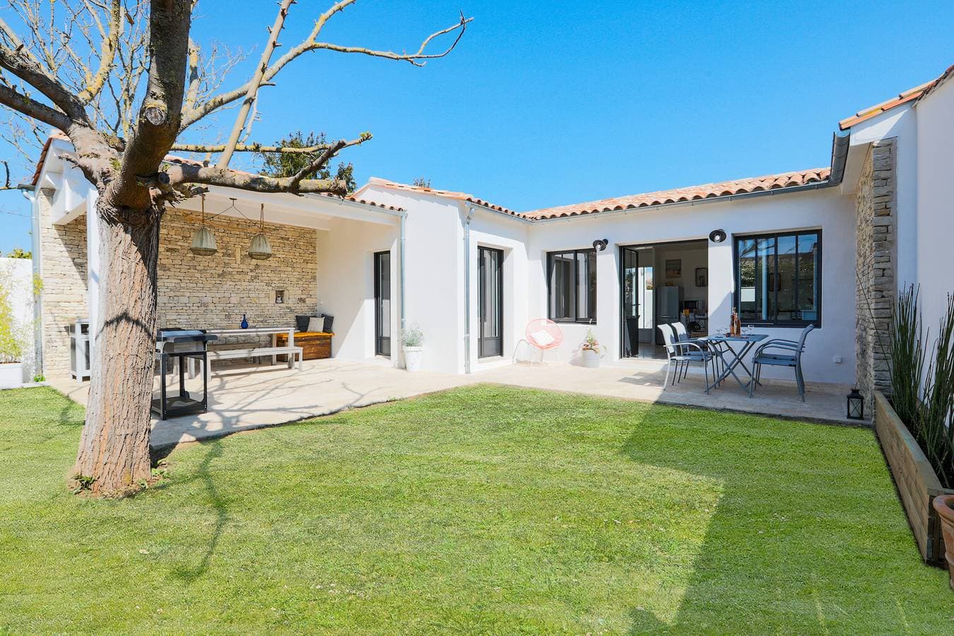 550m vom Strand entfernt, Haus für 4 1