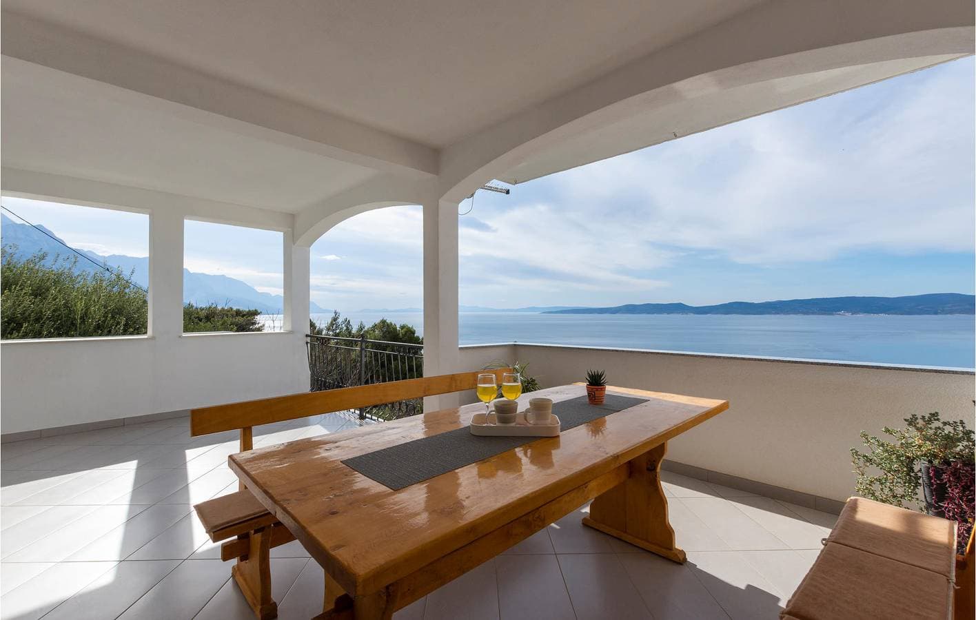 Foto 3 von 21: Gemütliche Wohnung mit Terrasse, WLAN und Parkplatz, 1,5 km vom Strand entfernt