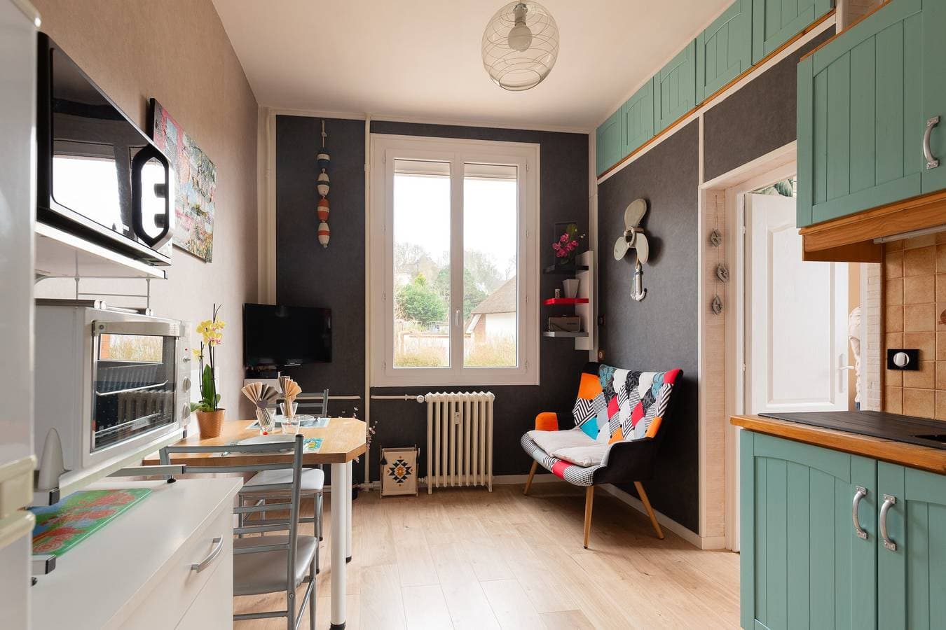 Foto 7 von 21: Appartement „Résidence Pleine Mer“ mit Meerblick und Gemeinschaftsgarten