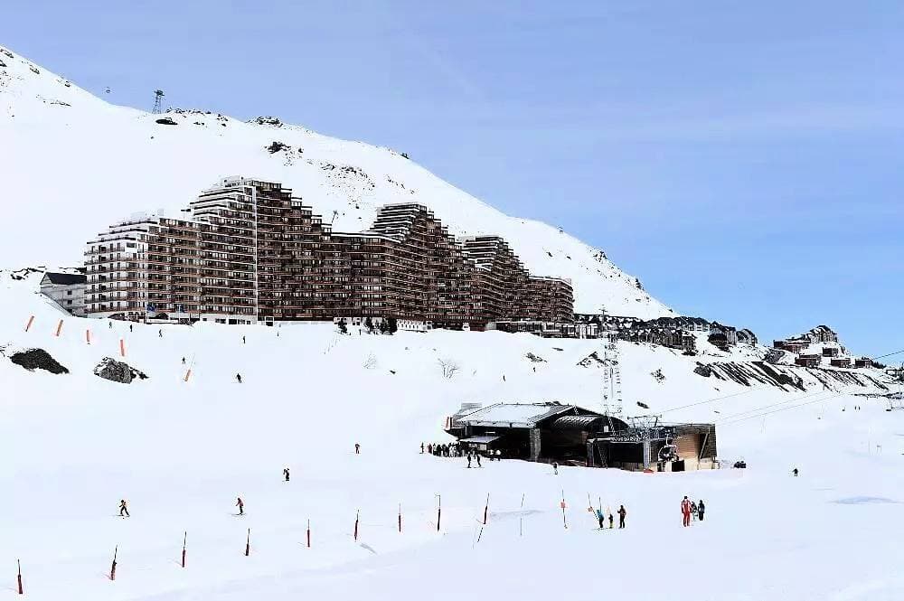 Studio 4 Personen 1 Kabine Ecke Bergblick Ski zu den Füßen 1