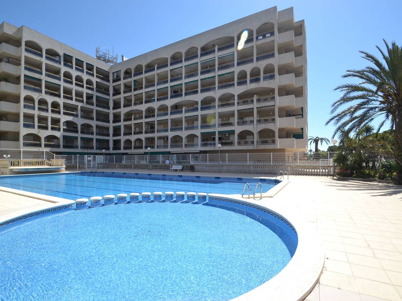 La Pineda 2 km von Salou: Gemütliches Appartementhaus Turquesa 1