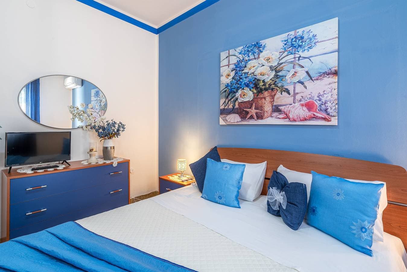 Foto 9 von 28: Ferienwohnung "La Casa Blu" mit Privater Terrasse und Gemeinschafsgarten