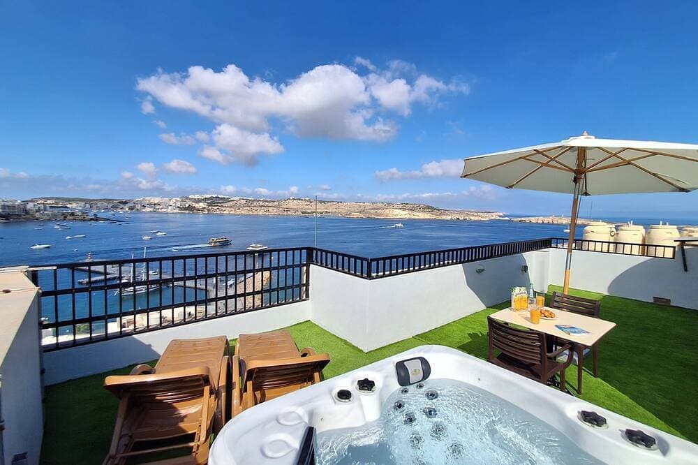 Islet Promenade Studio mit Whirlpool und Meerblick 1