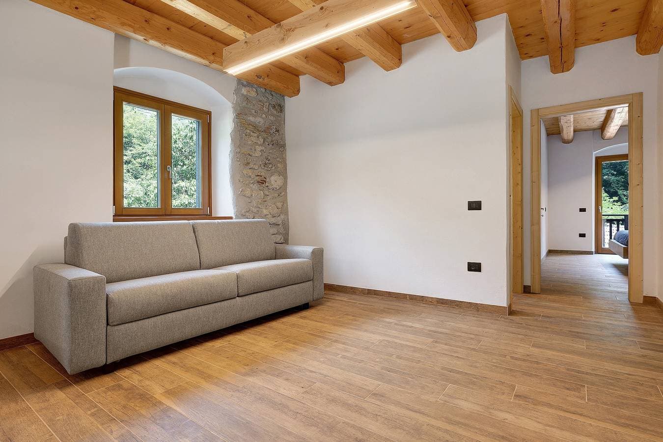 Foto 9 von 27: Ferienwohnung 'Casa Al Mulino 1' mit Bergblick, Gemeinschaftsgarten und WLAN
