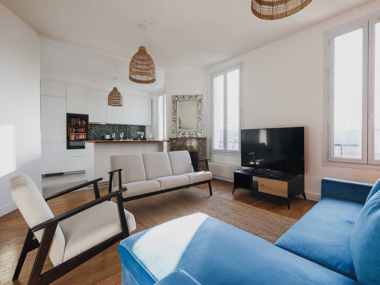 Foto 8 von 25: Magnificent apartment -2Br-6P- Saint-Denis