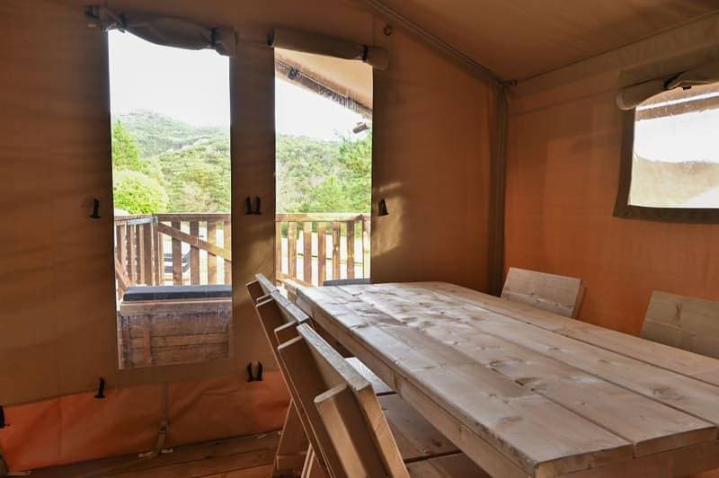 Foto 5 von 41: Rcn les Collines de Castellane — Safarizelt Ciboulette