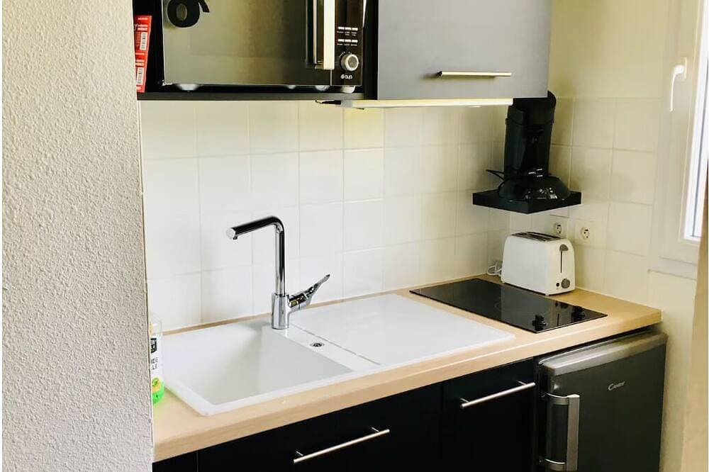 Foto 13 von 21: Elegant studio with balcony 5 min from Honfleur parking and swimming pool