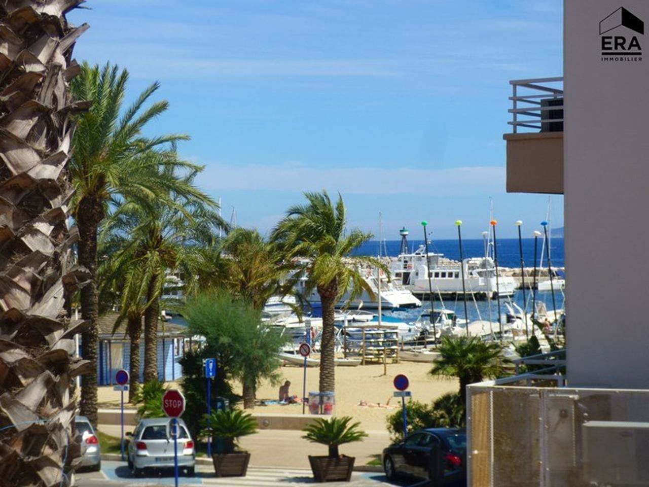Foto 12 von 12: Studio für 3 mit Klimaanlage und Parkplatz am Strand von Lavandou