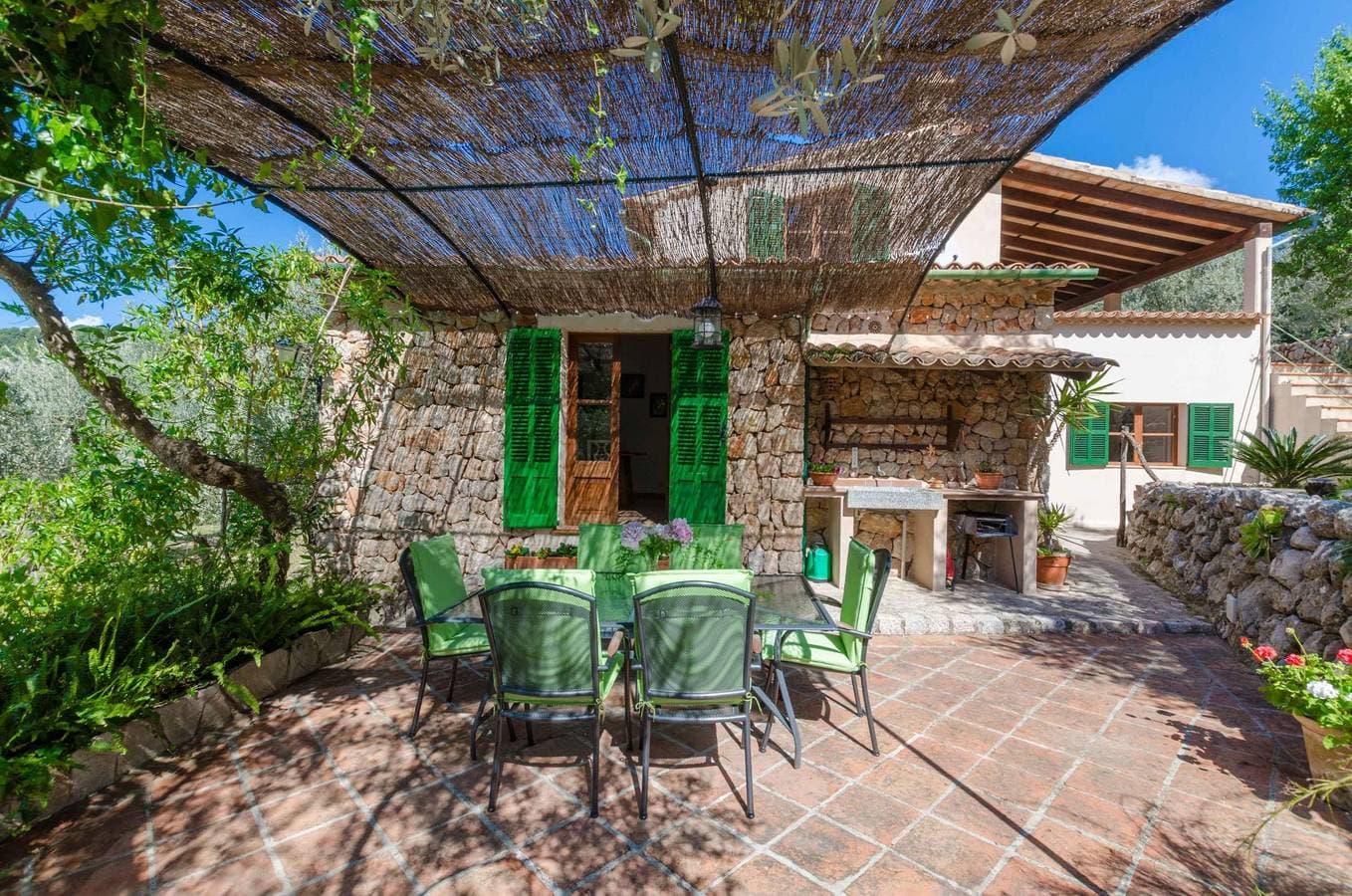 Foto 11 von 47: S'Olivaret  - Ferienhaus mit privaten Pool in Fornalutx. WiFi gratis