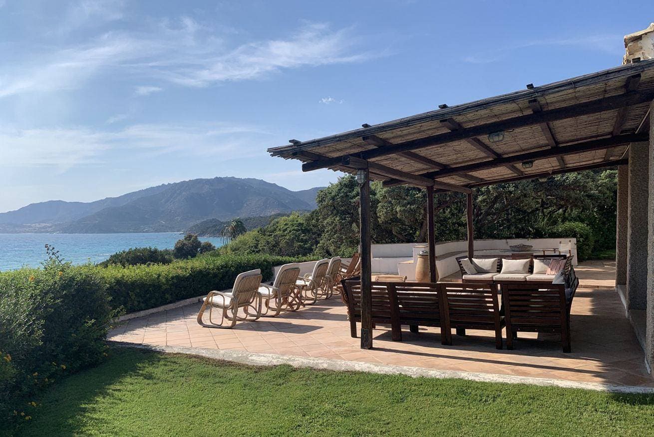 Villa Blu-con vista e accesso sul mare 1