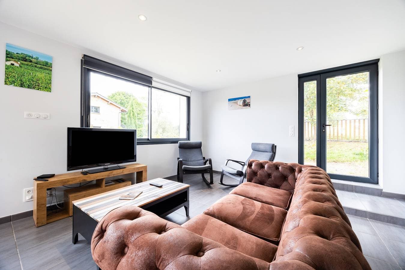 Foto 9 von 33: Ferienhaus 'Gîte Loft' mit Gemeinschaftspool, Terrasse und WLAN