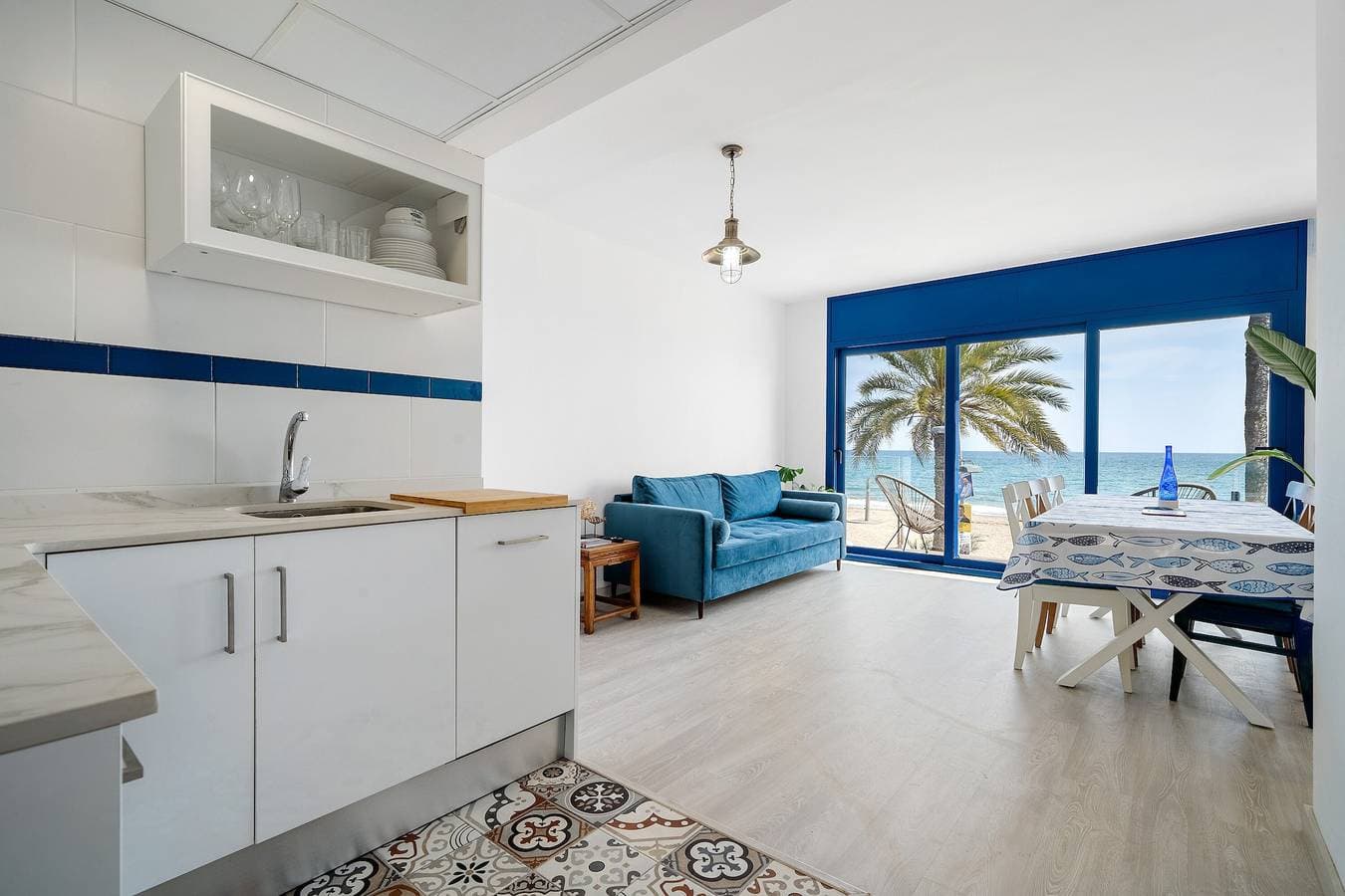 Foto 9 von 27: La Casa del Pescador Calafellmar mit Meerblick, WLAN und Klimaanlage
