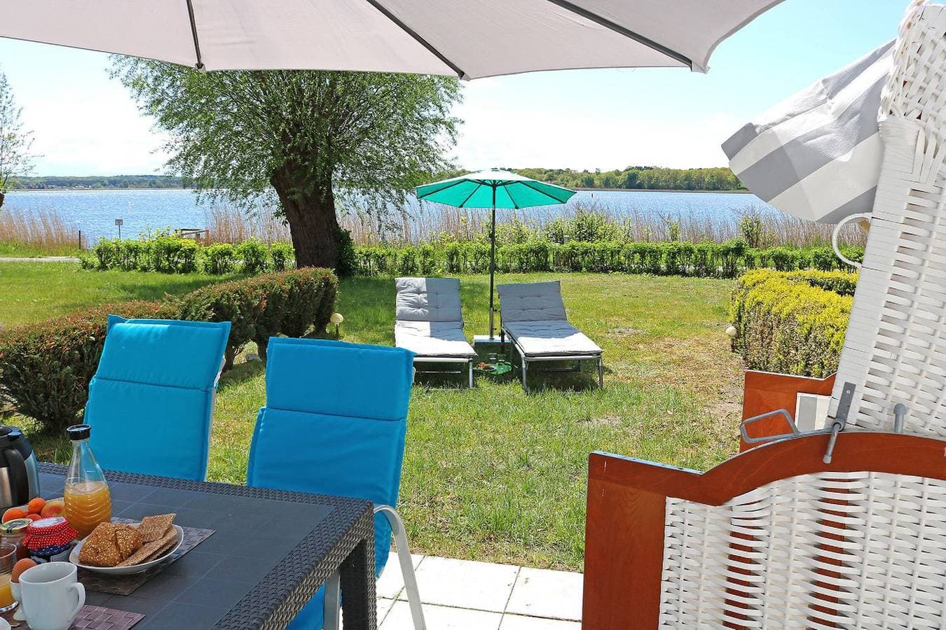 Foto 5 von 26: Haus mit Seeblick, gratis Sauna- und Schwimmbadnutzung - Fährhaus Sellin Nr.12