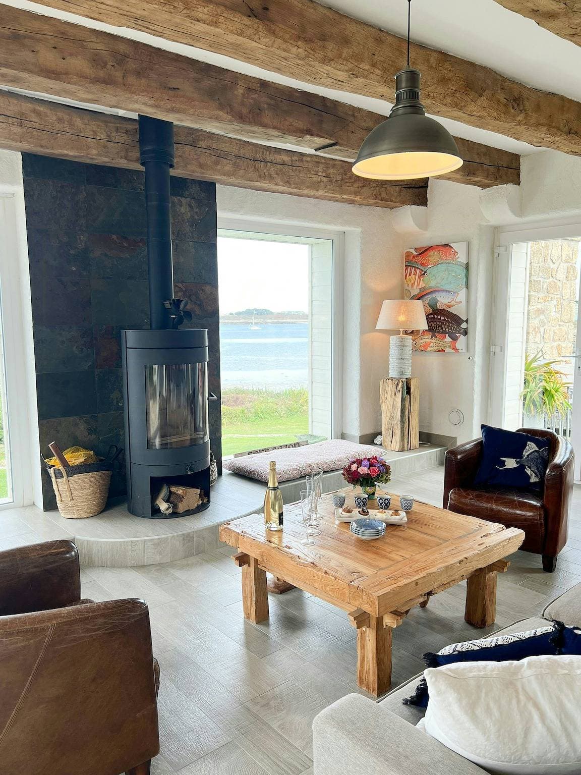 Foto 10 von 51: Strandhaus mit 280 Grad Meerblick in Kergoz