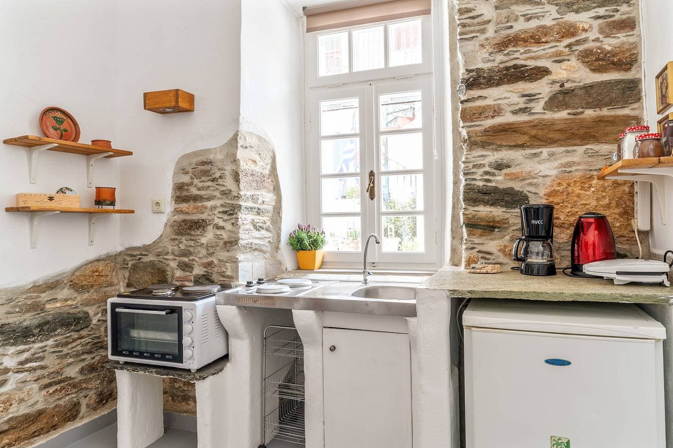 Foto 4 von 20: Ferienhaus 'Apano Vrysi Tinos 2' mit Gemeinschaftsterrasse, WLAN und Klimaanlage