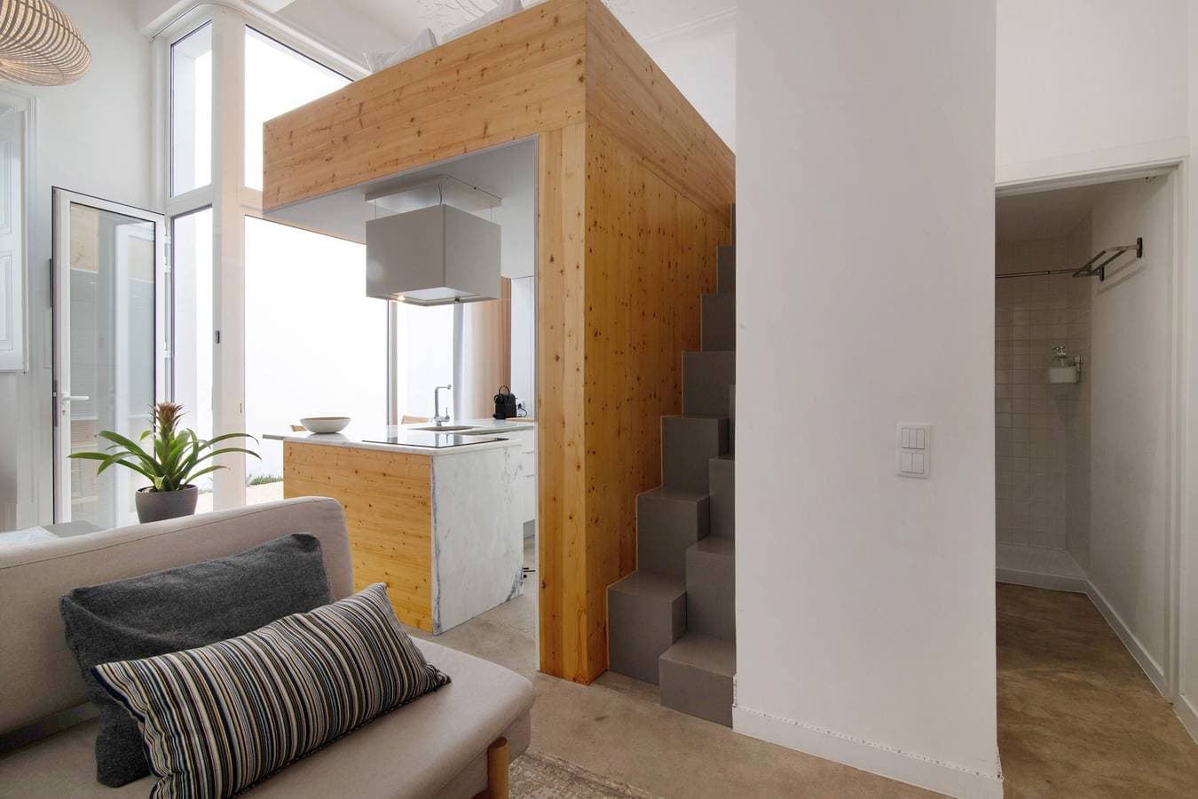 Foto 8 von 22: Einzimmerwohnung 'Casa Vermelha II' mit Gemeinschaftsterrasse und WLAN