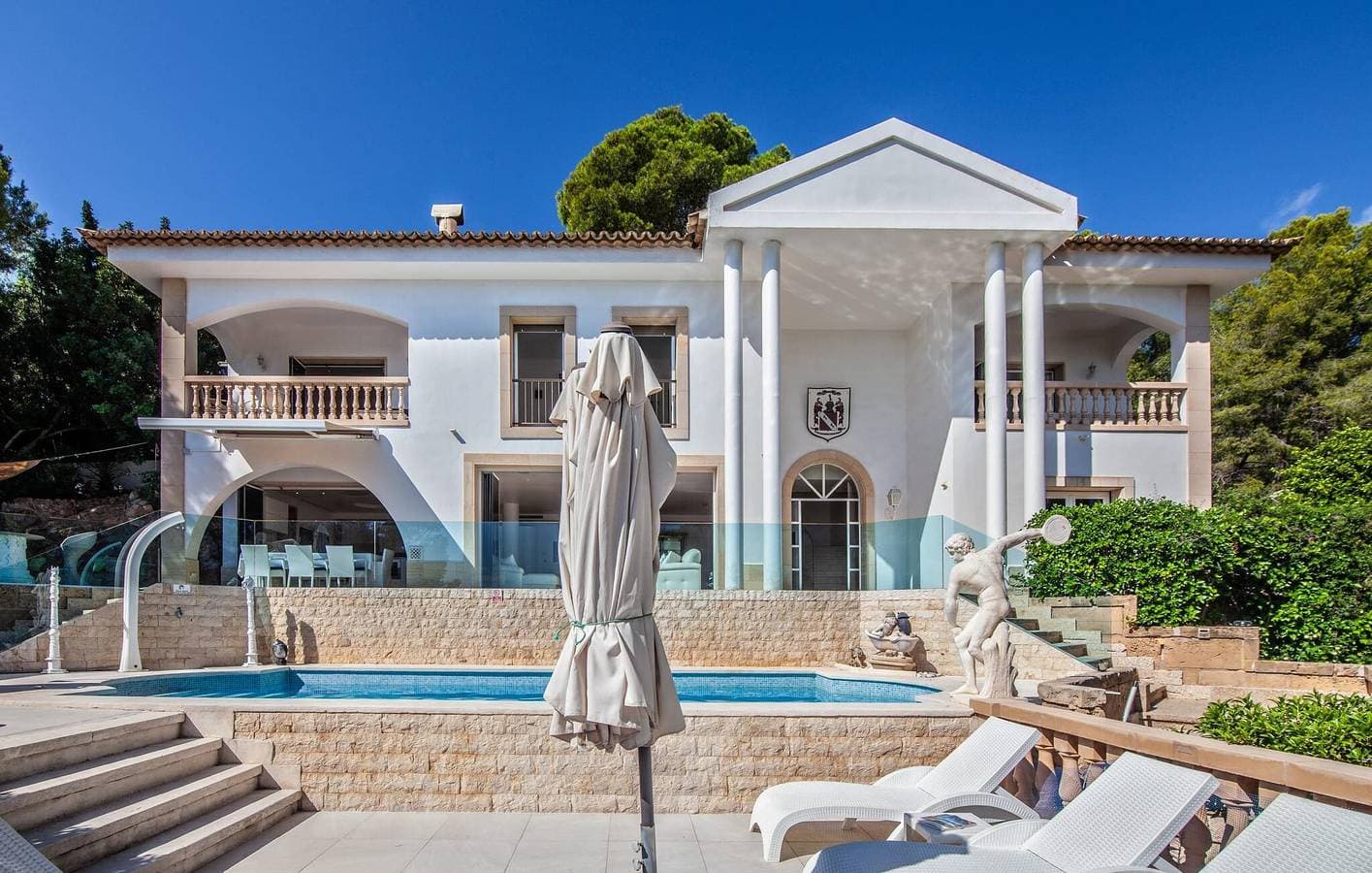 Foto 2 von 48: Appartement mit Meerblick, Pool, Terrasse und Grill - 2km bis Playa de s'Hostalet