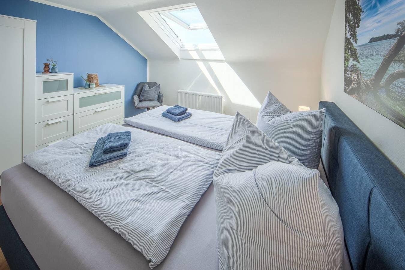 Foto 9 von 14: Fewo Seetraum. Tolle Wohnung mit Seesicht,Balkon, 2 Schlafzimmer