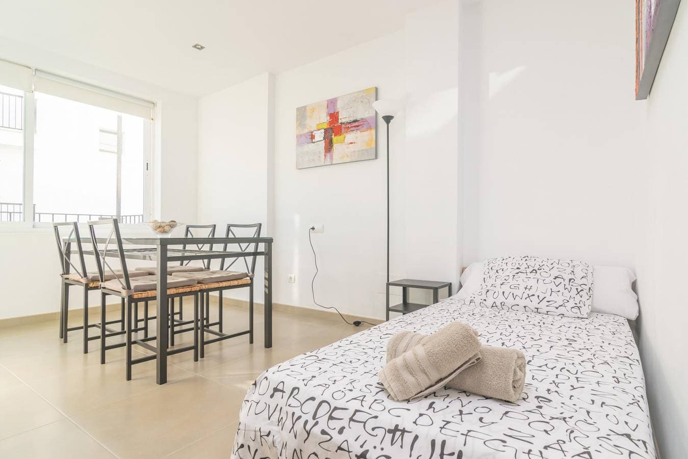 Foto 8 von 17: Moll 3 - Apartment mit Meerblick in Cala Bona. WiFi gratis