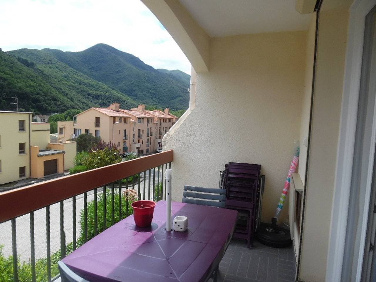 Foto 5 von 10: F2 Amélie-les-Bains, 4 Couchages, Balcon, Parking, Près des Thermes