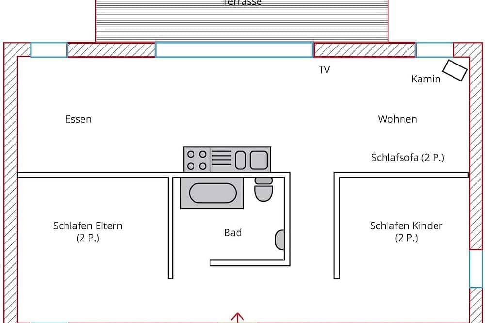 Foto 8 von 10: Ferienwohnung/App. für 5 Gäste mit 75m² in Hagen