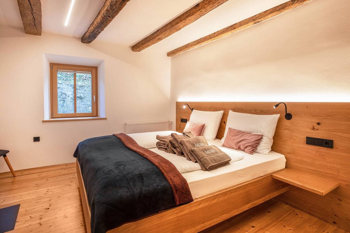 Foto 13 von 37: Brantenhof Design-Ferienwohnung "Pomum“ mit Gemeinschaftsgarten mit Sauna, Balkon und WLAN