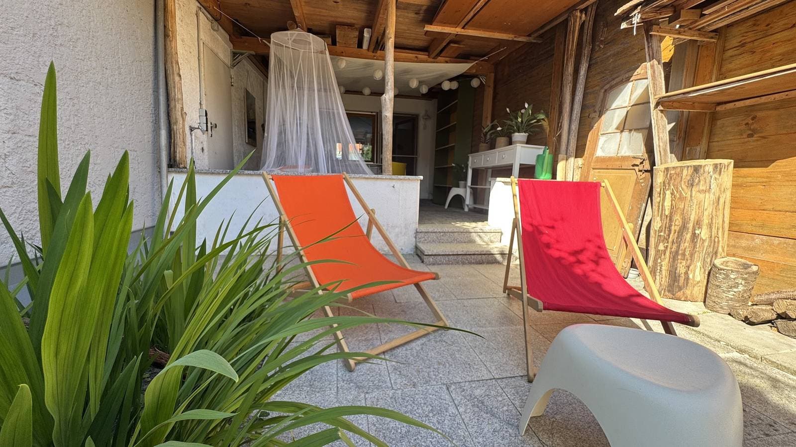 Foto 5 von 12: Apartment 'Klein Aber Fein' mit privater Terrasse, Gemeinschaftsgarten und WLAN